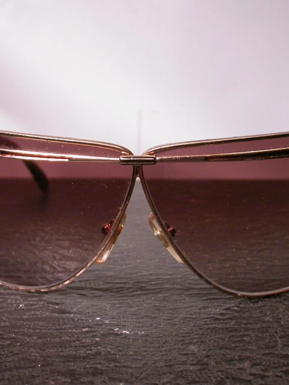 Paolo Gucci Status Eyes Gold Tortoise Big Shades Sunglasses Made in Italy
